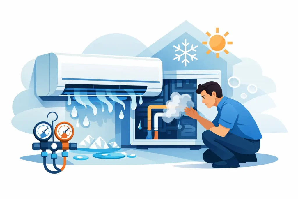 7 Signs of AC Refrigerant Leak You Shouldn't Ignore